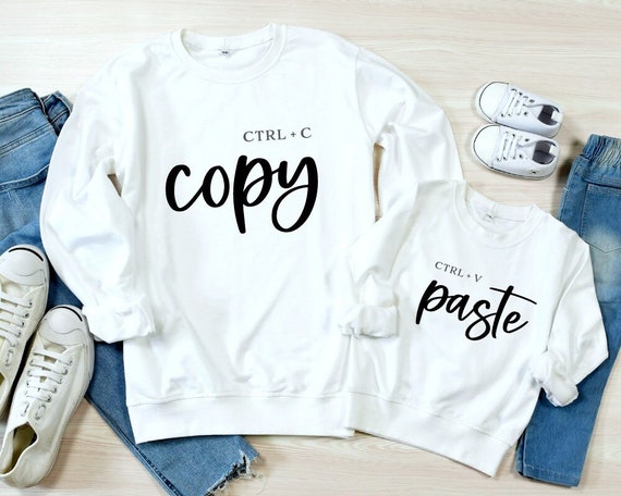 Daddy \u0026 Me Sweatshirt Father and Son 