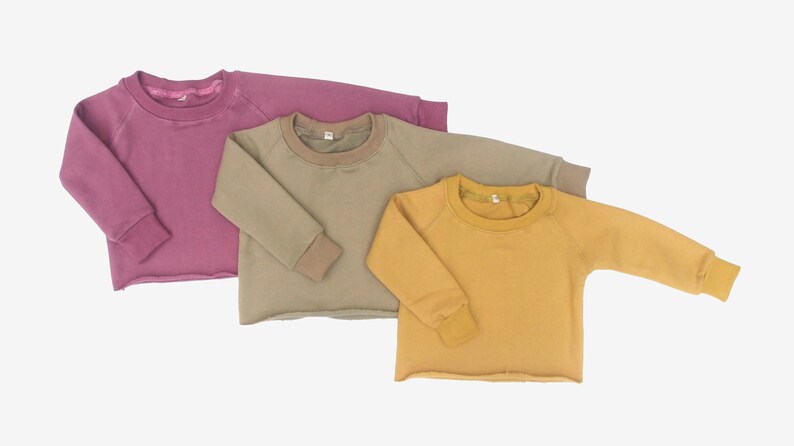 childrens cropped jumper