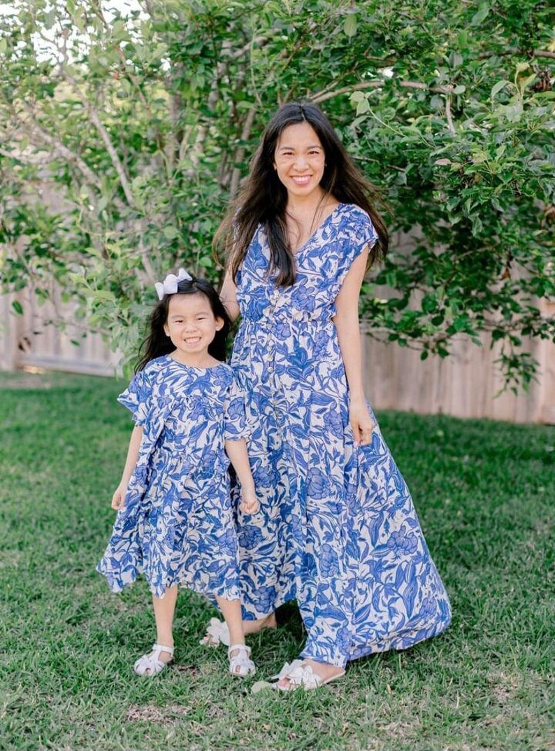 Mommy and Me dresses Mommy and Me matching outfits Mommy and me outfits Mom Daughter Dress Mommy and Me Gifts Mother's day gift zdjęcie 2