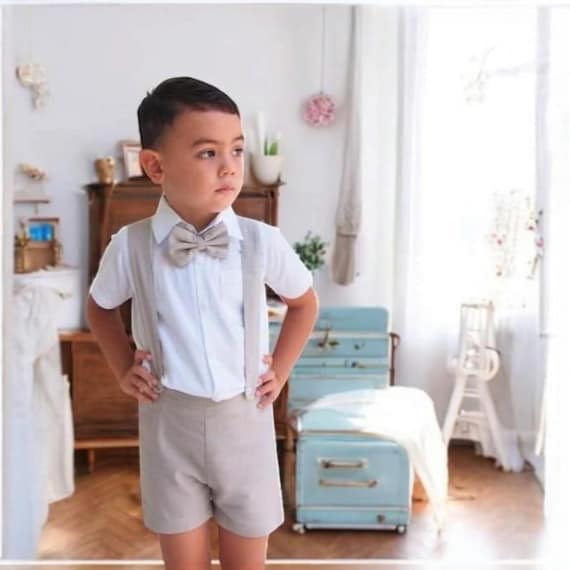 Ring Bearer Suit Page Boy Suit Ring Bearer Outfit Page
