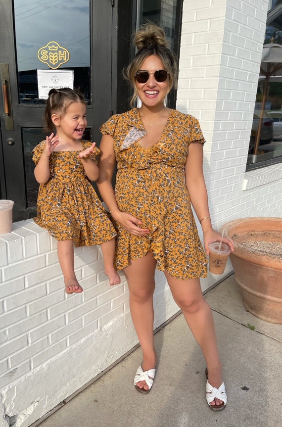 Matching Summer Dresses Mother Daughter | Summer Dresses Mom Daughter - Mom  Daughter - Aliexpress