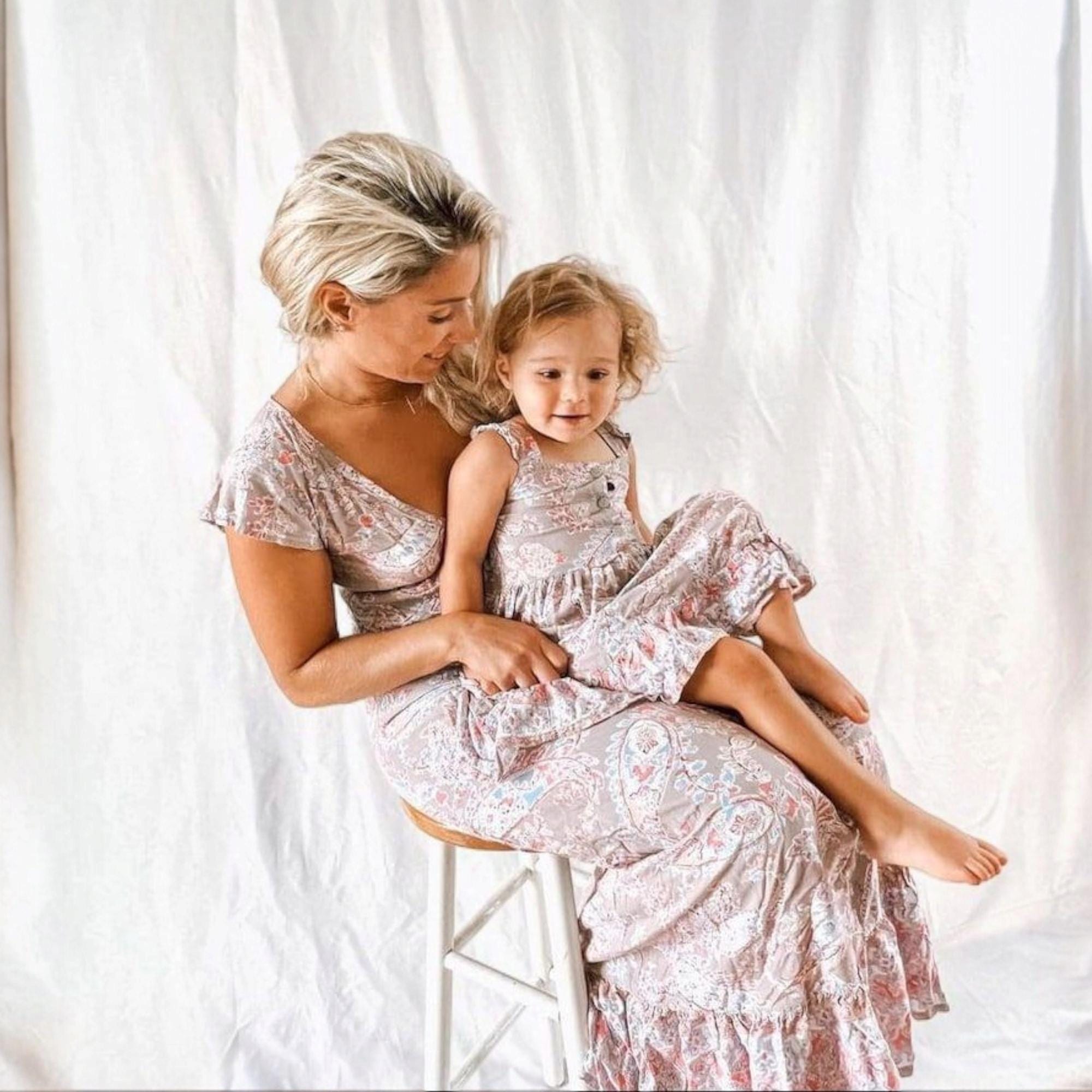 Mothers Day Outfit Askwind Mommy And Me Family Outfits,Sleeveless