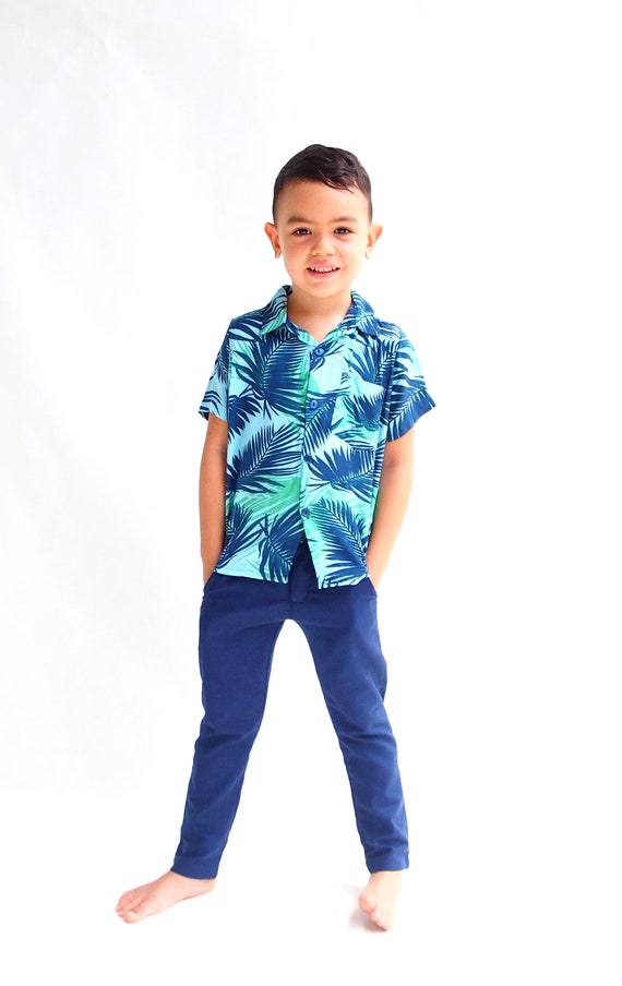 Camisa hawaiana niño hotsell