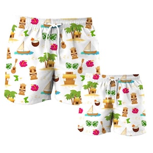 Vader en zoon bijpassende zwembroek, vader en zoon bijpassende zwembroek, vader en zoon bijpassende zwembroek, vader zoon bijpassende outfit, vader cadeau