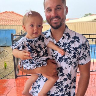 Camisas Havaianas Combinando Pai E Filho - Estampa Tropical Para Família