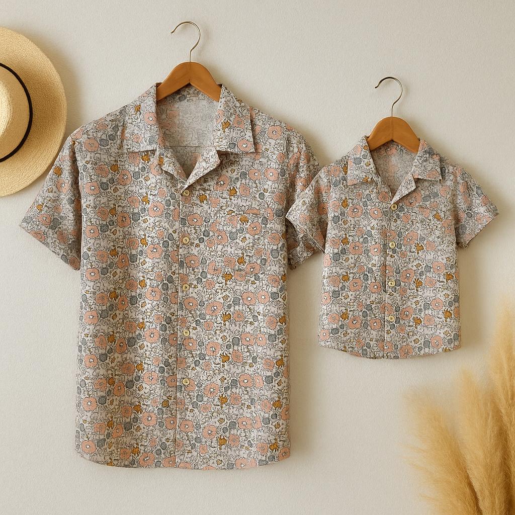 Father and Son Matching Dress Shirts - Etsy