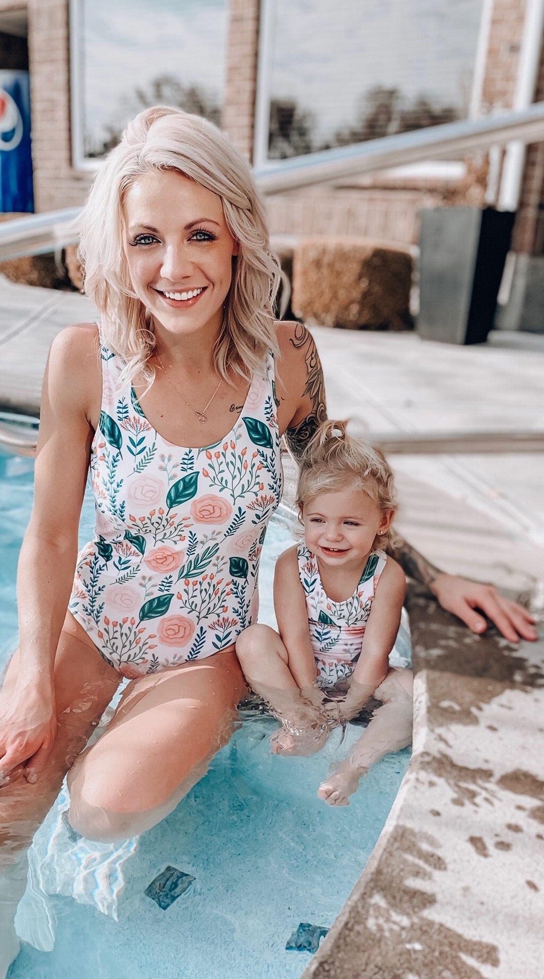 Mommy & Me Swimsuits Mommy and Me Outfits Matching Family Etsy