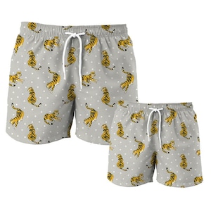 Vader en zoon bijpassende zwembroek, vader en zoon bijpassende zwembroek, vader en zoon bijpassende zwembroek, vader zoon bijpassende outfit, vader cadeau