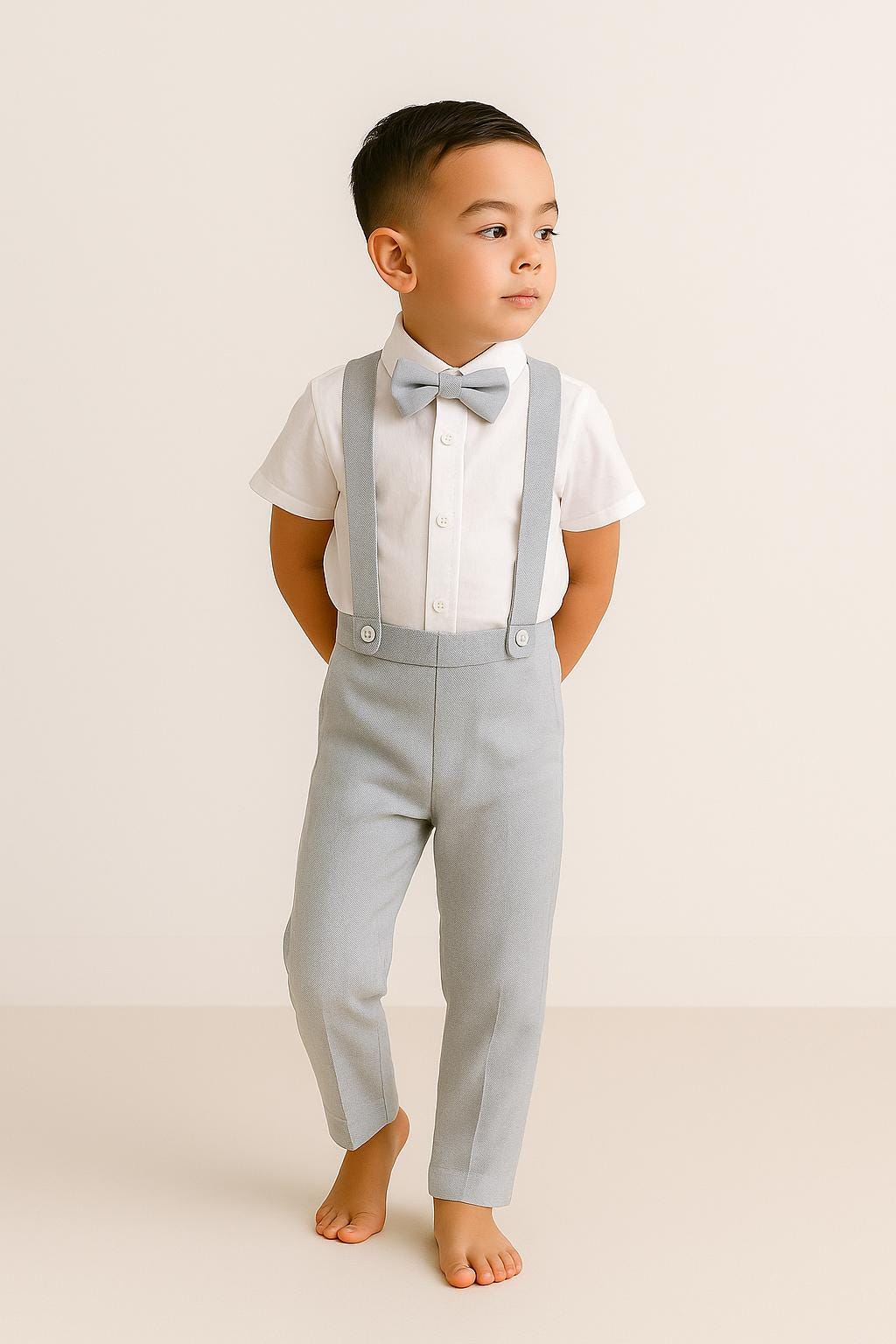 Toddler Boy Grey Dress Pants