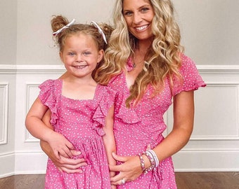 Mommy and Me dresses | Mommy and Me matching outfits | Mommy and me outfits | Mom Daughter Dress | Mommy and Me Gifts | Mother's day gift