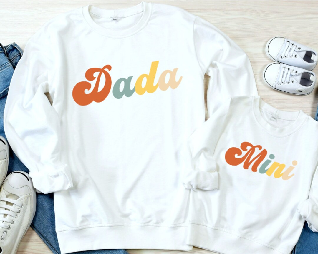 Olalla Felpe Personalizzate Festa Del PapÃ Mini Me Felpa Papa
