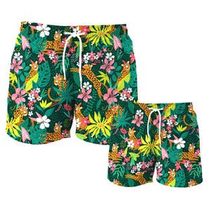 Vader en zoon bijpassende zwembroek, vader en zoon bijpassende zwembroek, vader en zoon bijpassende zwembroek, vader zoon bijpassende outfit, vader cadeau