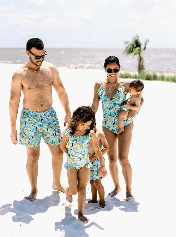 Mommy & Me Swimsuits Mommy and Me Outfits Matching Family Swimsuits Family  Swimwear Matching Swimsuits Mother's Day Gift mom Gift 