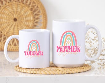 Mommy and Me mugs | Matching family mugs | Matching mugs for mom and kids | Family coffee mugs | Matching mommy and me cup | Cute family mug