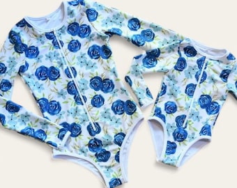 Mommy & Me Floral Swimsuits | Matching Family Swimwear