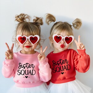 Big Sister Toddler Sweatshirt | Sister Toddler Crewneck Pullover | Pregnancy Announcement Crewneck | Cute Kids Pullover | Big Sister Gift