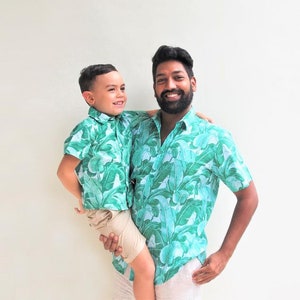 Father & son matching shirts, Dad and son Outfit,father son shirts,dad son matching shirts,dad and baby, Father son Outfit, Fathers day gift image 3