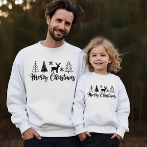 Father and Son Christmas Sweater Etsy