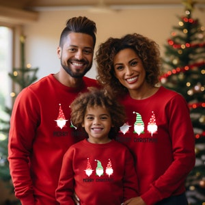 Matching Family Christmas Outfit | Family Christmas Sweatshirts | Mommy & Me Christmas Sweatshirts | Daddy and me Christmas Sweatshirts