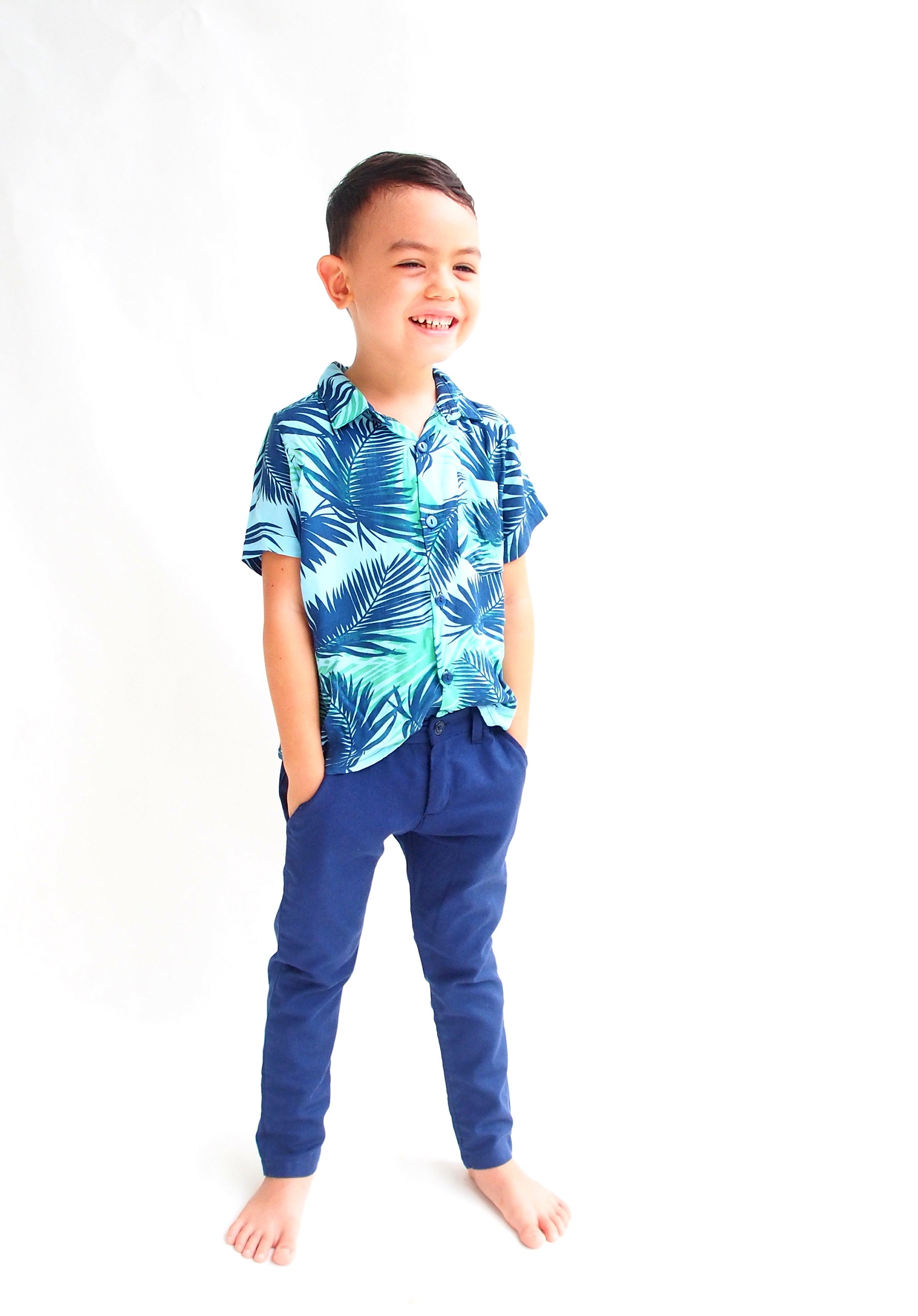 Tropical Shirt Boy Shirt Beach Shirt Summer Shirt Party Etsy