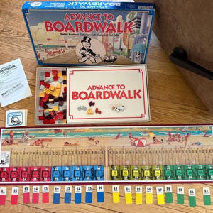 Advance to Boardwalk Board Game - Etsy Canada