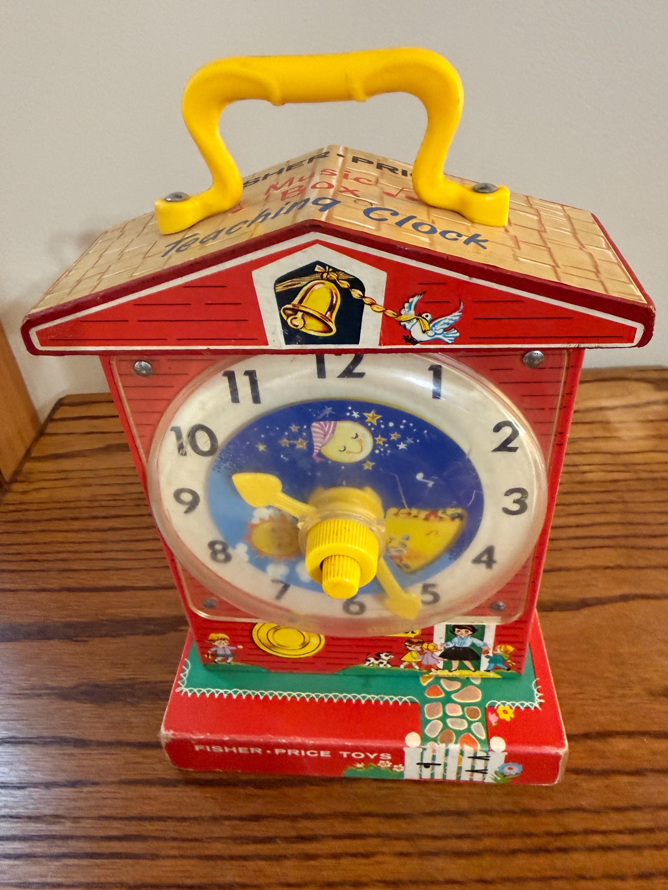 フィッシャープライス オルゴール 時計 ヴィンテージ Fisher Price Clock - Etsy