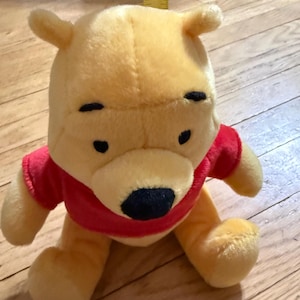 Winnie the Pooh Stuffed Animal Vintage - Etsy