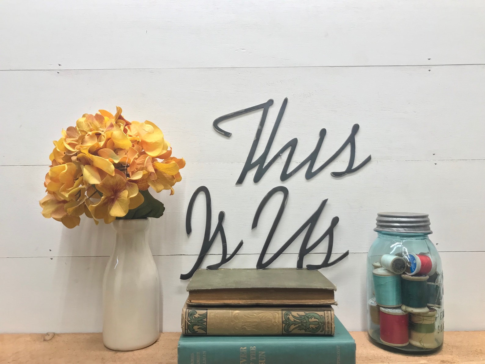 This is Us Metal Wall Hanging This is Us Decor Rustic Home Etsy