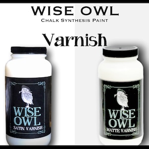 Wise Owl Chalk Synthesis Paint, Pint Size 16oz by volume, 63 Available Colors, Furniture Paint, Chalk Style Paint image 7