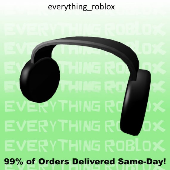 Roblox Limited Clockwork's Headphones SAFE & FAST Etsy