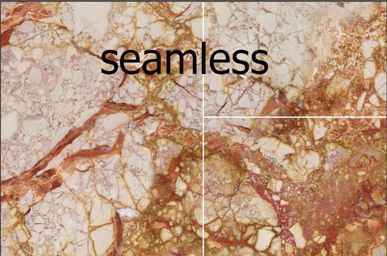 May include: A seamless marble pattern with a mix of cream, brown, and red tones. The word "seamless" is written across the top in black. The design features a natural stone appearance, suitable for various design applications.