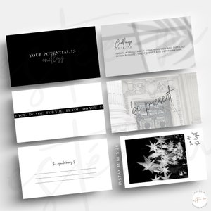 Afdrukbare plannerkaarten, visitekaartjes zakvuller, afdrukbare planneraccessoires, minimale plannerkaarten, plannerzakkaarten