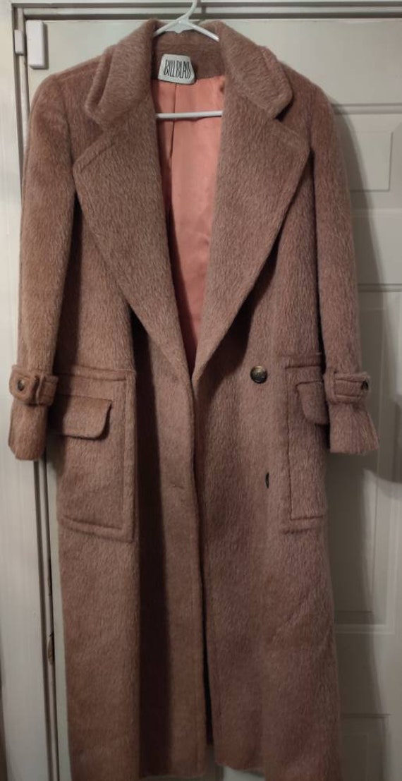 Bill Blass Vintage llama fur warm coat.