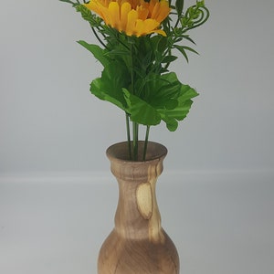 Wooden Vase  Figurine from Olive Wood , Wooden Figurine , CenterTop Wood Art , Olive wood Jar , Wooden pot , Greek Vase
