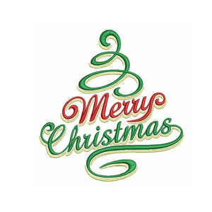 7 Size Christmas tree embroidery, Merry Christmas Designs Embroidery Designs,Kid embroidery  Machine Embroidery Designs - 8 File Fomats PES