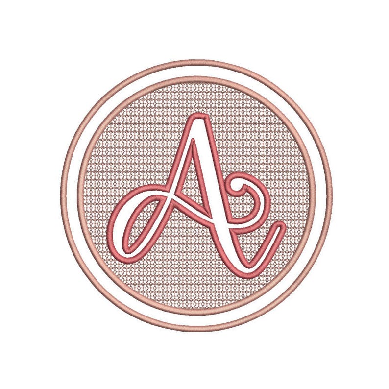 Embossed Embroidery Fonts