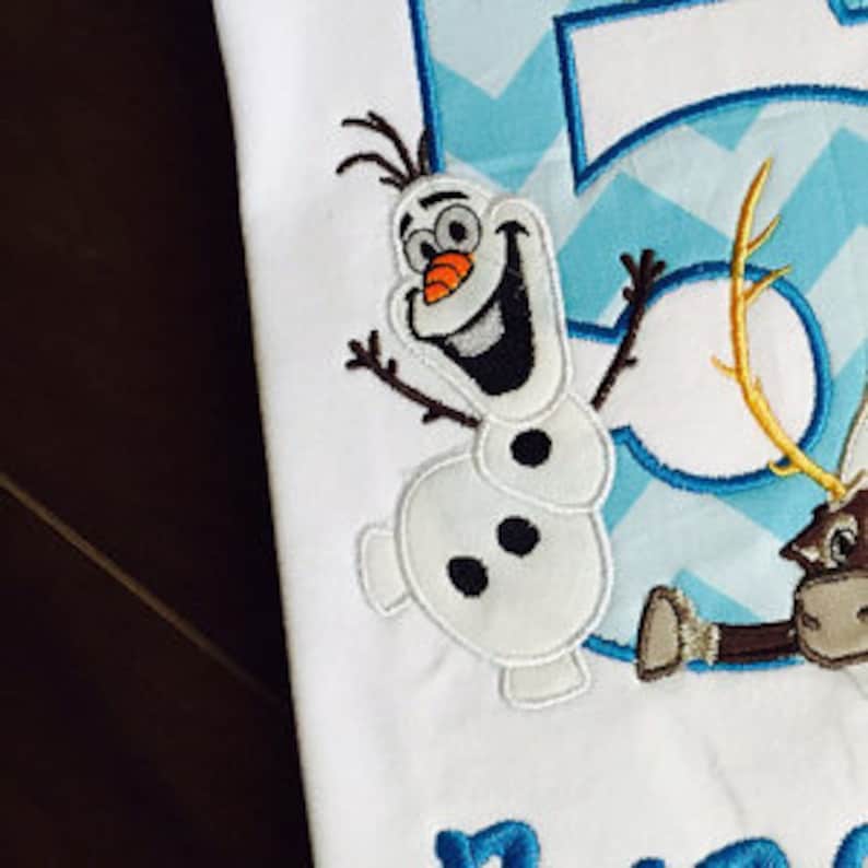 12 size olaf frozen applique embroidery designs machine  etsy