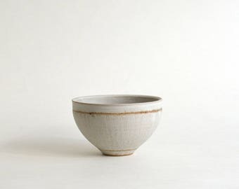 Senmon Cafe au lait Bowl S (White) ; Koji Kitaoka (15005702-W-LW)