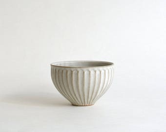 Shinogi Cafe au lait Bowl S (White) ; Koji Kitaoka (15005702-W-SW)