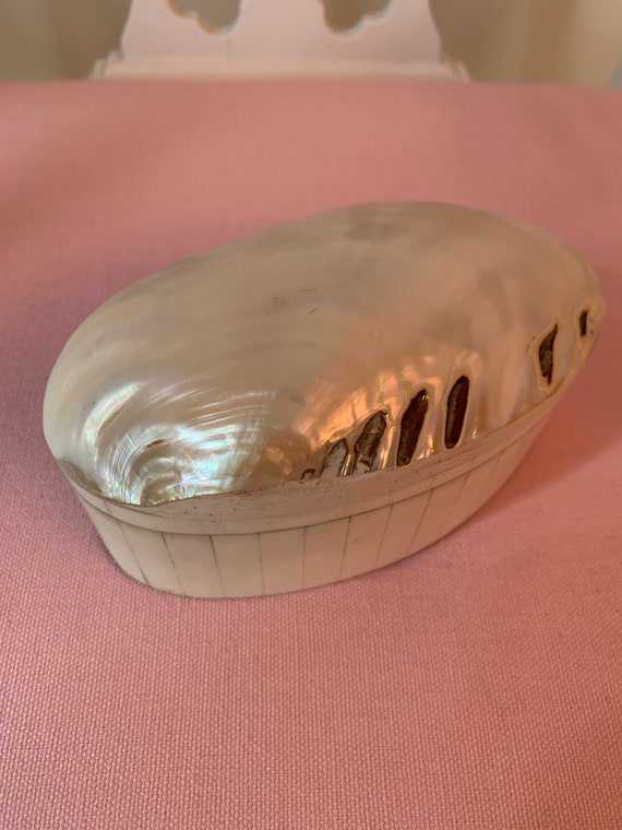 Shell and bone jewelry box - image 1