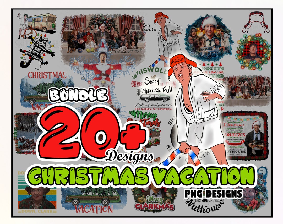 Christmas Vacation PNG Bundle Christmas Vacation Png Funny Etsy — free download