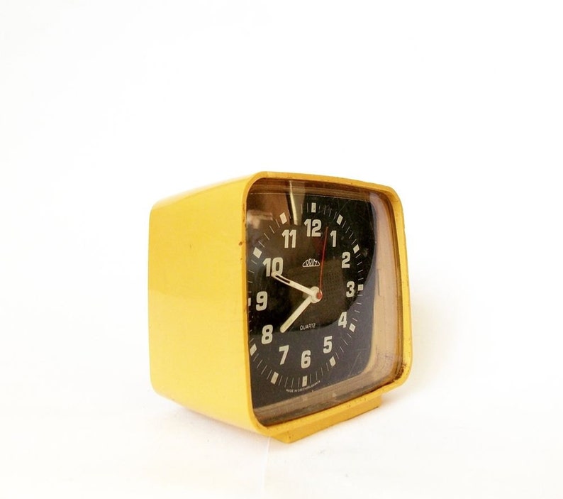 Vintage 1980s Alarm Clock PRIM Czechoslovakia Bakelite Retro Etsy