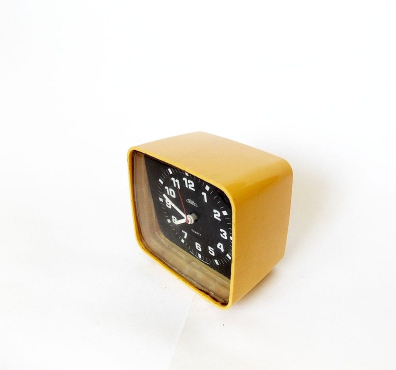 Vintage 1980s Alarm Clock PRIM Czechoslovakia Bakelite Retro Etsy