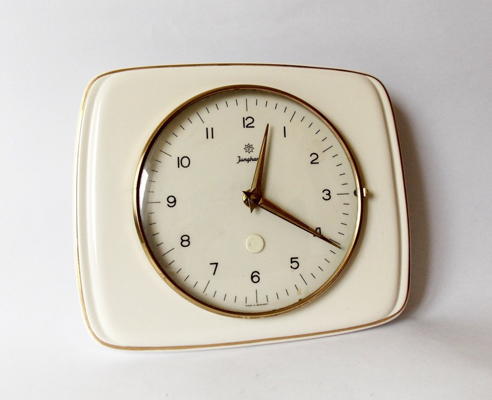 Vintage Art Deco Style 1960s Ceramic Kitchen Wall Clock - Etsy