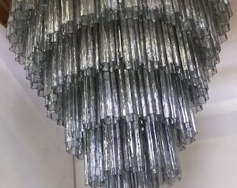 Contemporary Murano Glass "Tronchi" Chandelier