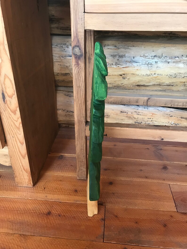 Chainsaw Carved Pine Tree Etsy