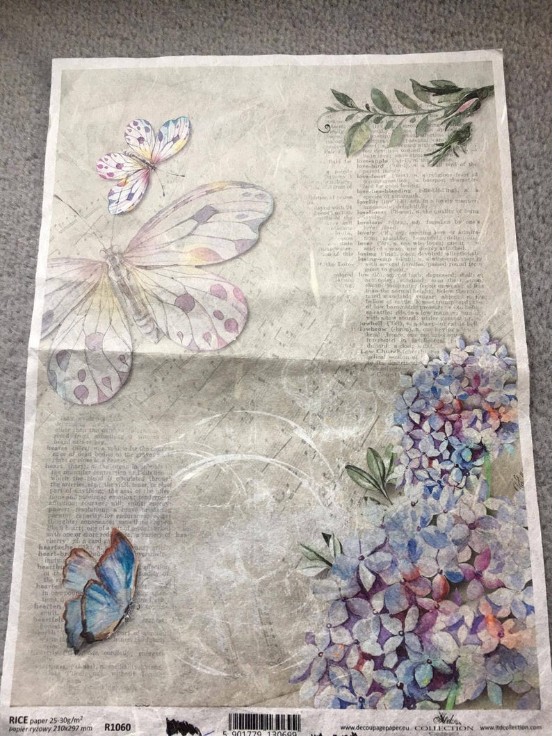 Individual Paper Decoupage Napkin Unique Creative Design Collection 774
