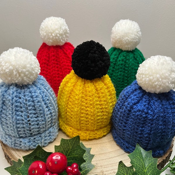 Chocolate Orange Cover Gifts Football Team Colours Cosies Crochet (chocolate orange not included)