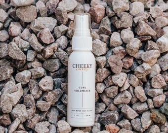 Curl Volumizer 2 oz: Natural Hair Spray with Organic Aloe - Vegan & Gluten Free