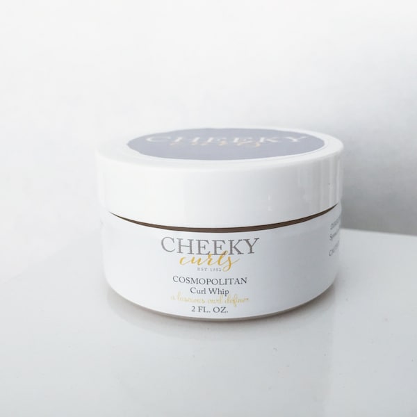 Curl Whip 2 oz - Curl Creme für lockiges Haar, natürliche Haarpflegeprodukte mit Bio-Zutaten, lockige Haarprodukte, Vegan und Gluten-free